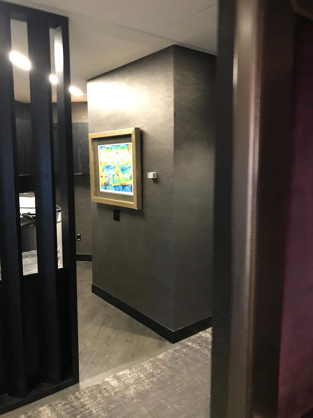 Commercial office interior repaint, Broward County