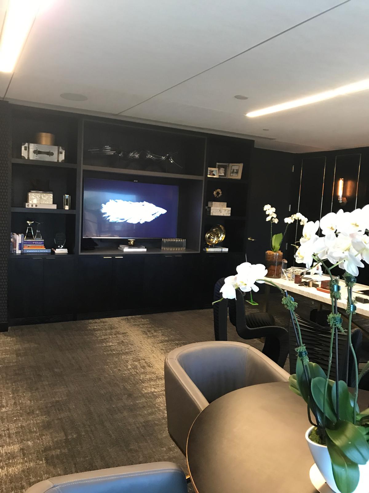 Commercial office interior repaint, Broward County