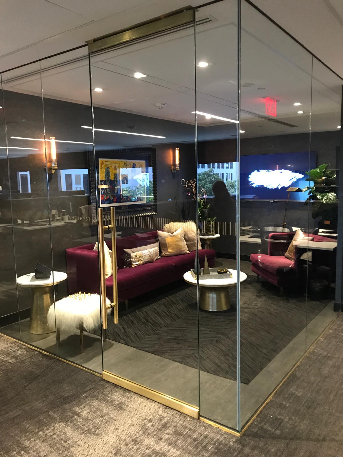 Commercial office interior repaint, Broward County